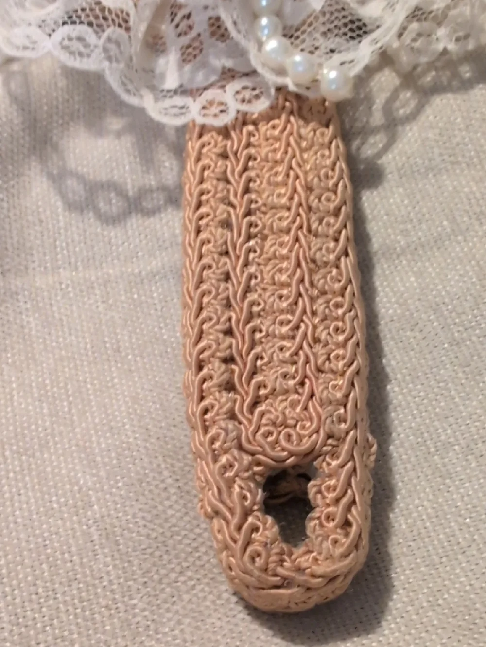 Coquette Style Vintage Hand Held‎ Mirror floral Lace Victorian Romantic